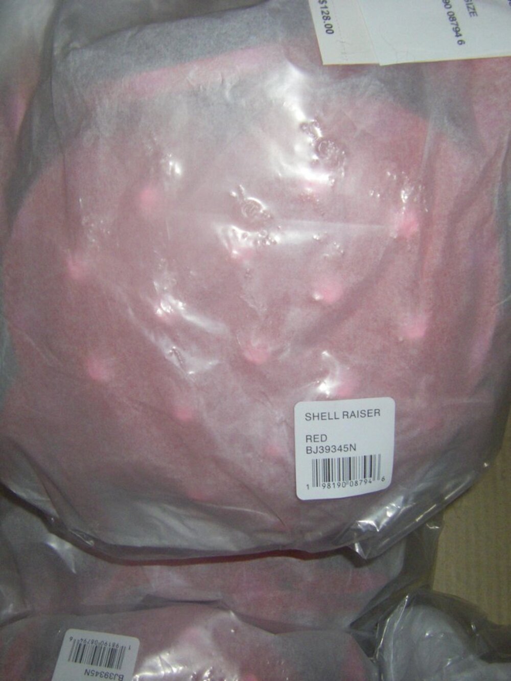 Betsey Johnson Kitsch Shell Raiser Red and Pink Polka Dot Crossbody Bag NWT - Picture 2 of 10